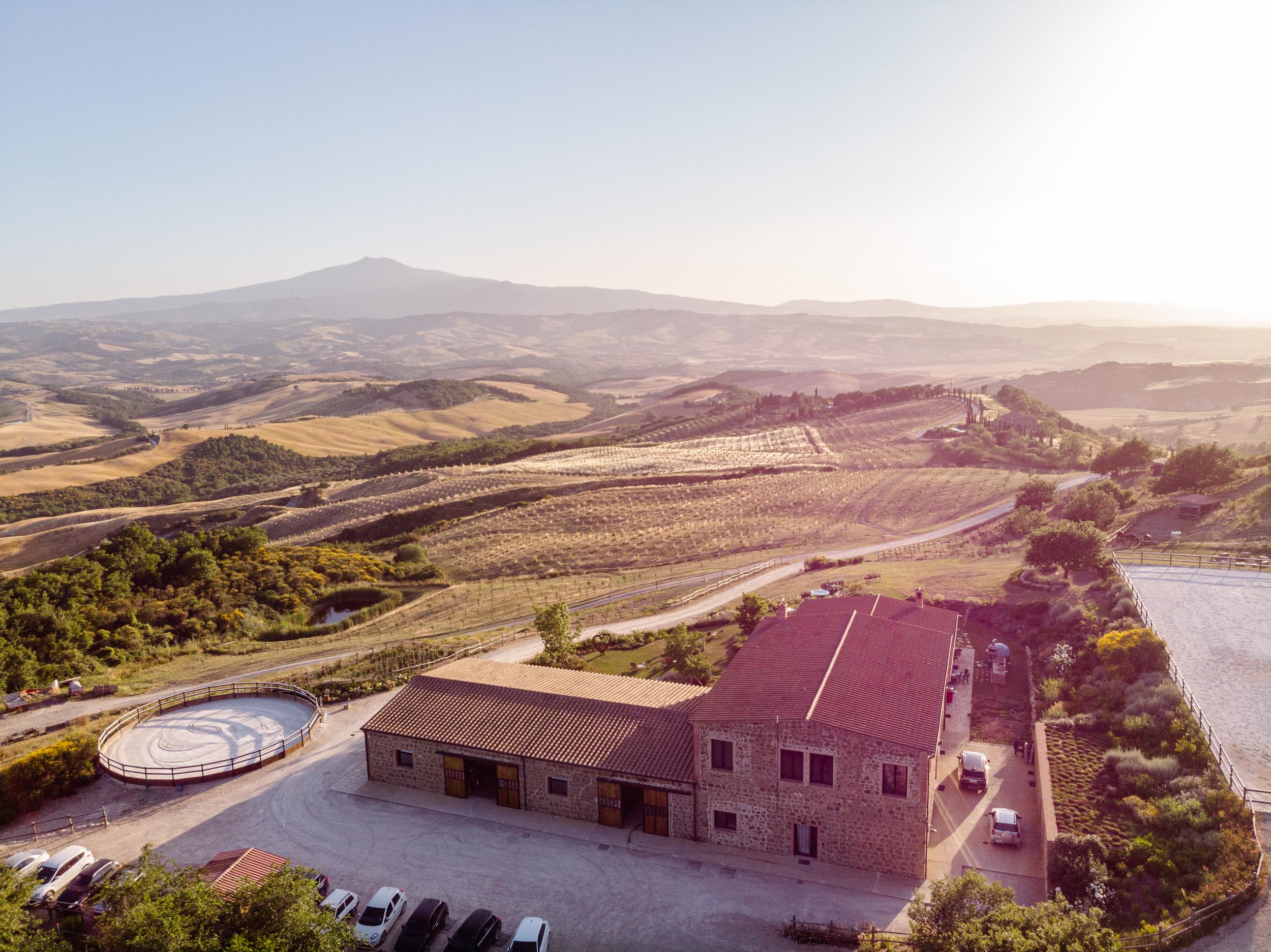 Podere Val D'Orcia - Tuscany Equestrian Sarteano Exterior foto