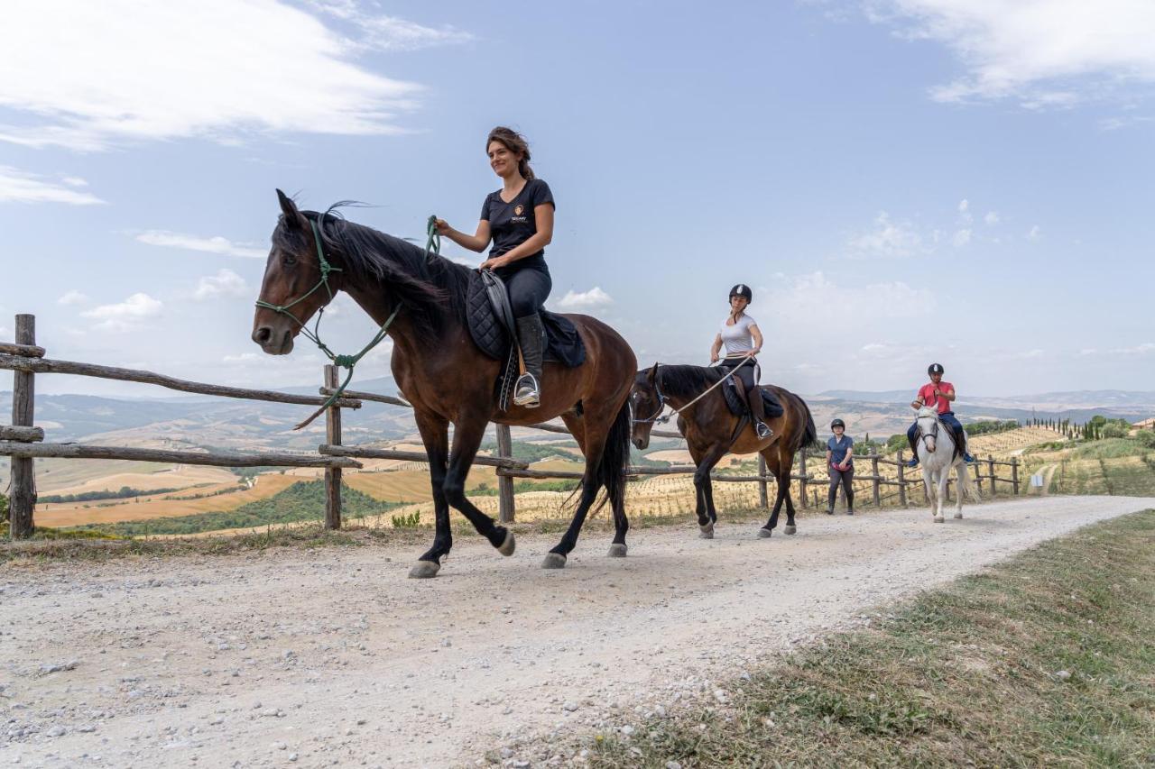 Podere Val D'Orcia - Tuscany Equestrian Sarteano Exterior foto